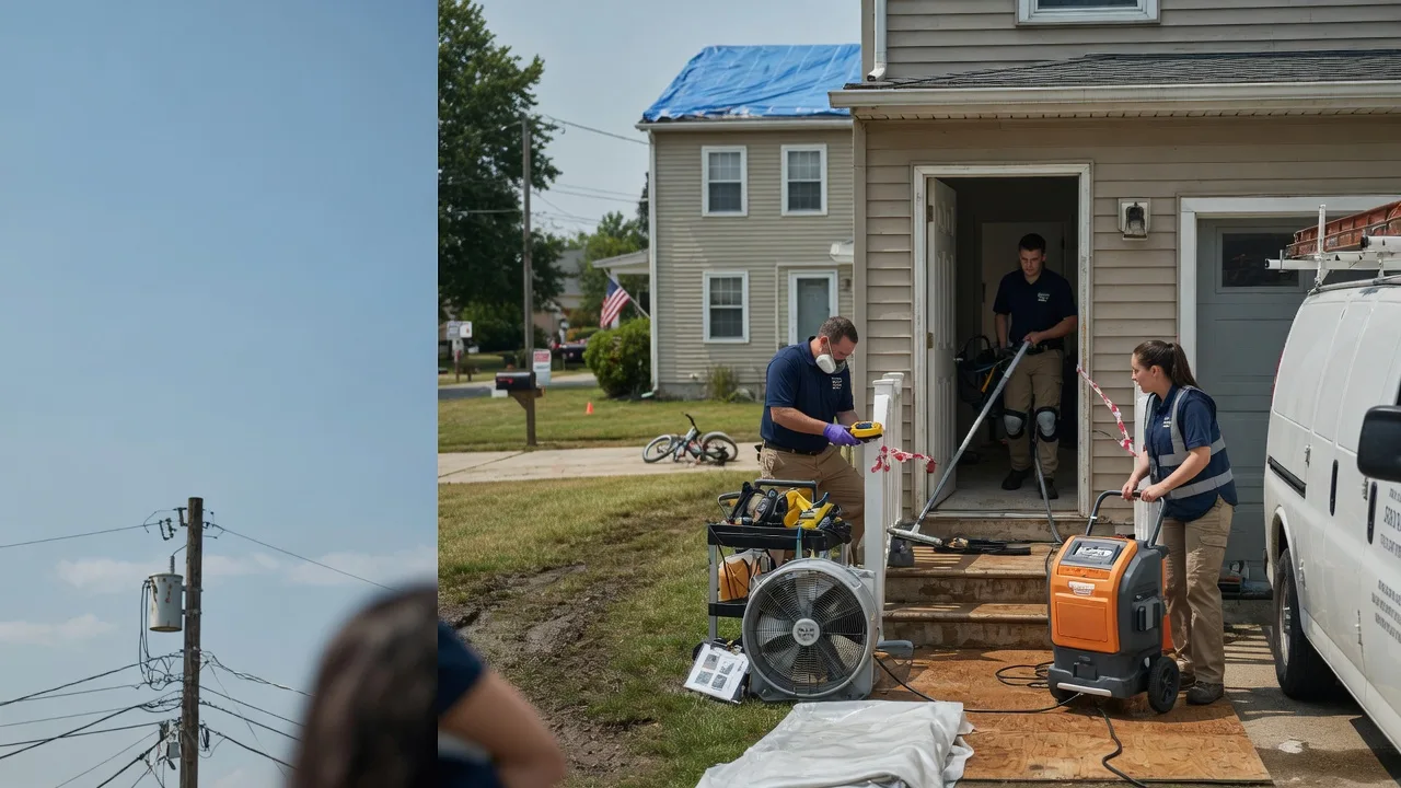 Water Damage Repair in Silver Lake, WI near me
